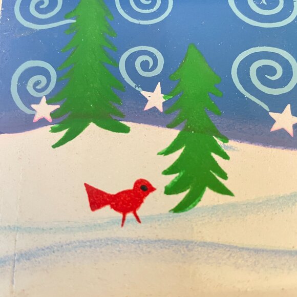 Winter Christmas Snowy Birdhouse - Picture 3 of 9